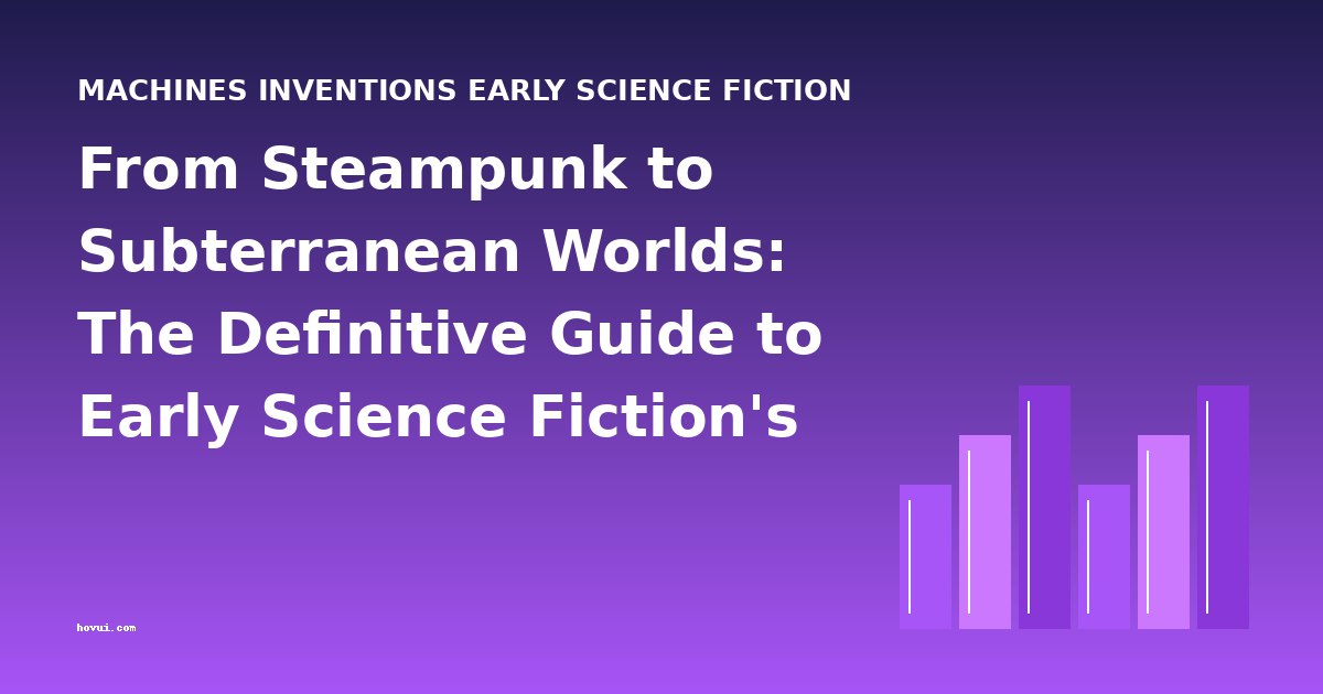 From Steampunk to Subterranean Worlds: The Definitive Guide to Early Science Fiction's Machines and Inventions